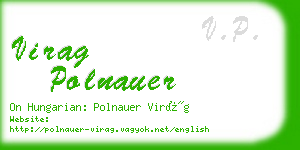 virag polnauer business card